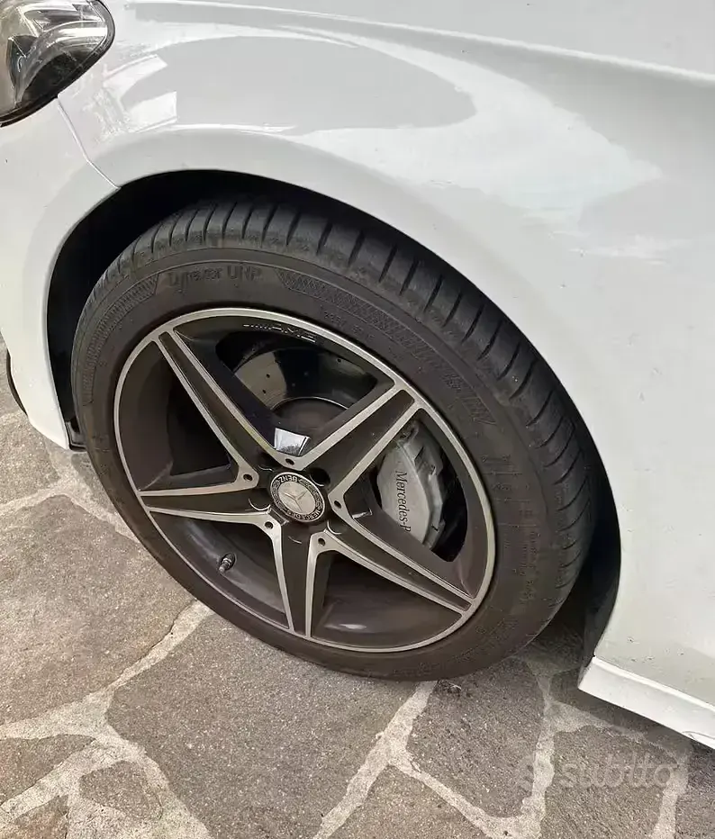 Usata Mercedes C220 170 CV (125 kW) 2016 Bianco Station wagon