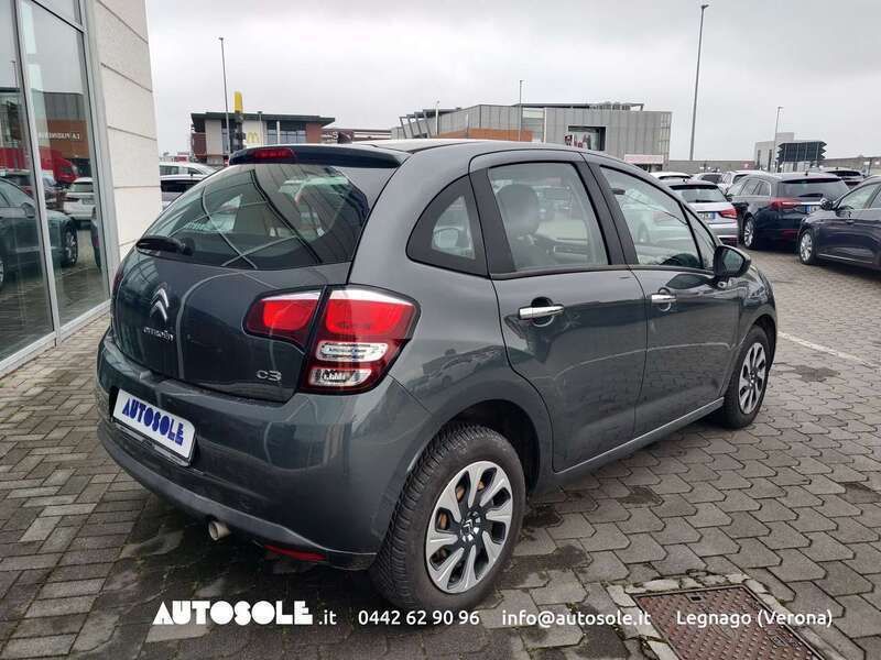 Begagnad Citroën C3 SELECTION 75 HK (55 kW) 2015 Grå Halvkombi