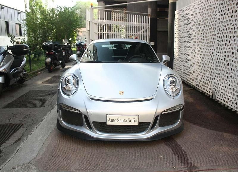 Usata Porsche 991 Sport 476 CV (350 kW) 2014 Argento rodio met. Coupé