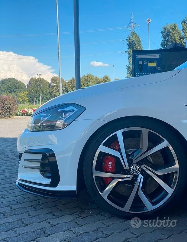 Usata VW Golf VII GTI 245 CV (180 kW) 2018 Bianco Berlina