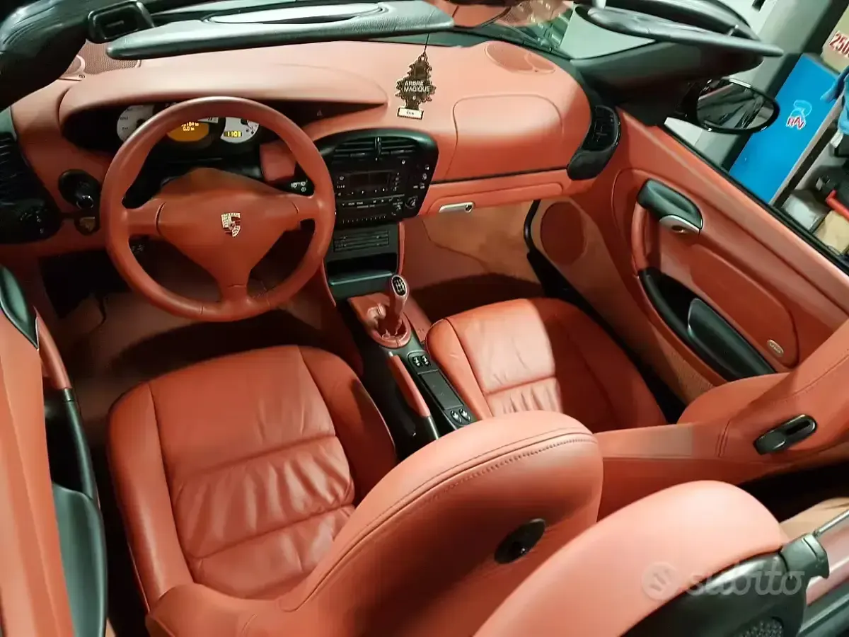 Usata Porsche Boxster 228 CV (167 kW) 2003 Nero Cabrio