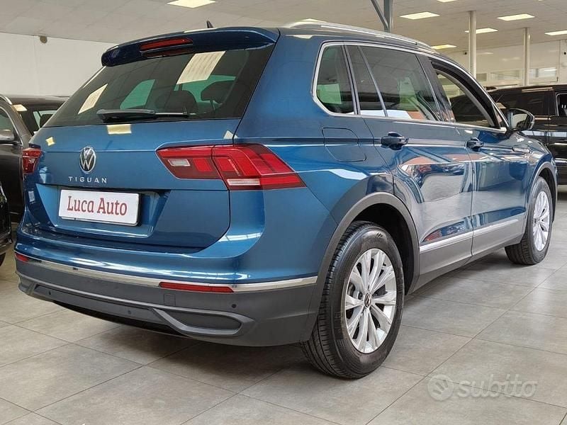Usata VW Tiguan 150 CV (110 kW) 2021 Blu SUV