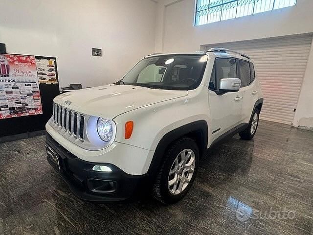 Bianco Usata 2017 Jeep Renegade Limited SUV | 14.900 € (Cara) - Immagine 1/4