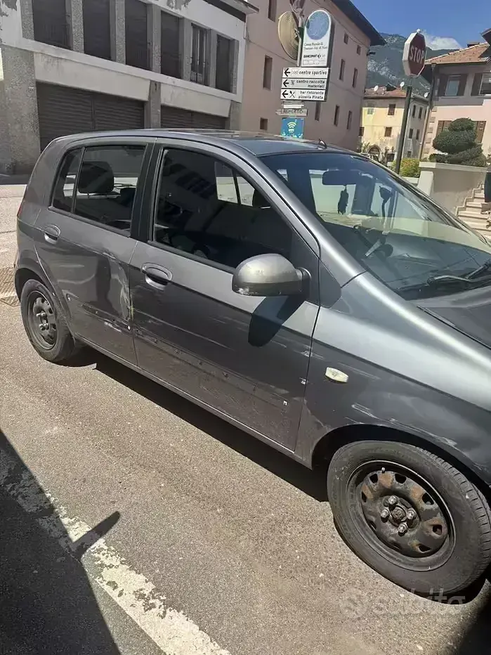 Usata Hyundai Getz 82 CV (60 kW) 2003 Grigio Utilitaria