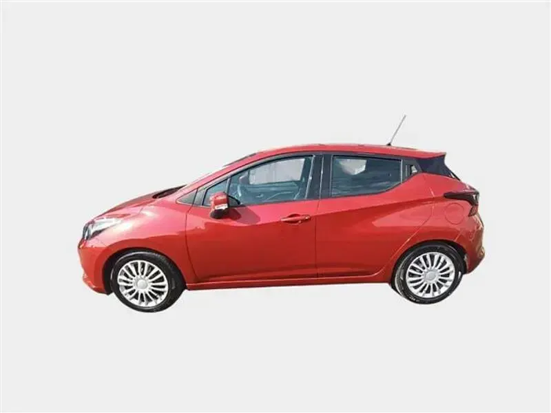 Usata Nissan Micra Acenta 87 CV (63 kW) 2022 Rosso Utilitaria