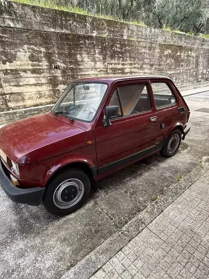 Usata Fiat 126 24 CV (17 kW) 1985 Rosso Utilitaria