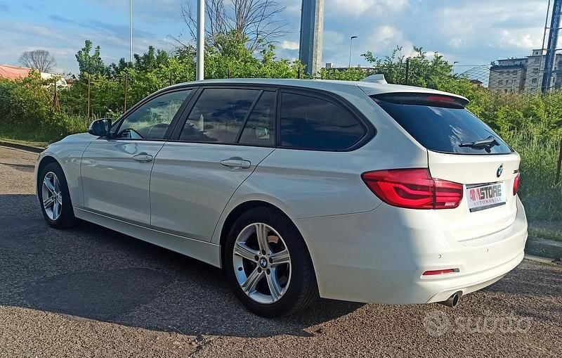 Usata BMW 316 116 CV (85 kW) 2015 Bianco Berlina
