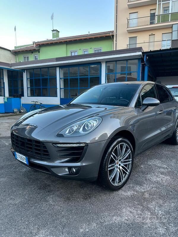 Usata Porsche Macan S 250 CV (183 kW) 2015 Grigio SUV