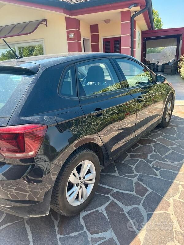 Usata VW Polo 90 CV (66 kW) 2020 Nero Berlina