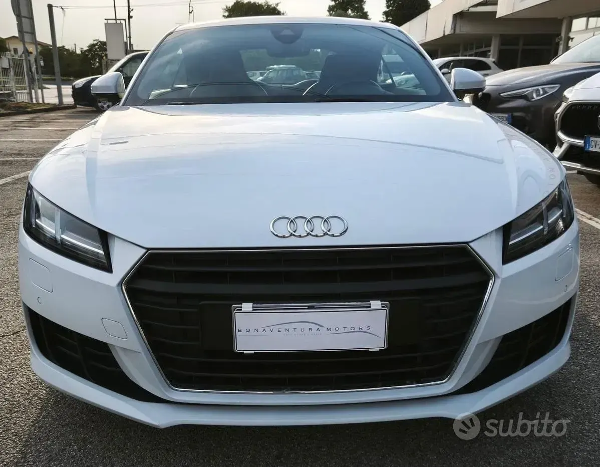 Usata Audi TT S-Line 184 CV (135 kW) 2015 Bianco Coupé