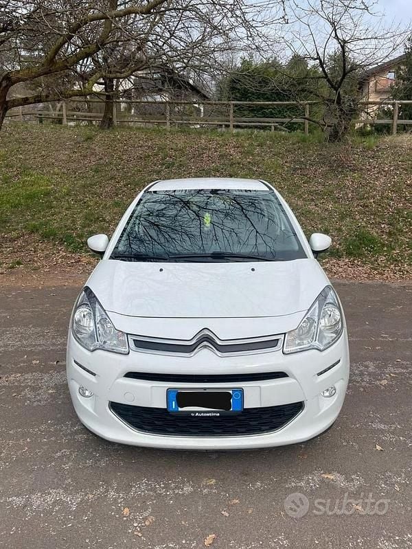 Usata Citroën C3 Feel 75 CV (55 kW) 2016 Bianco Berlina