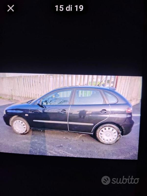 Usata Seat Ibiza 60 CV (44 kW) 2008 Nero Berlina