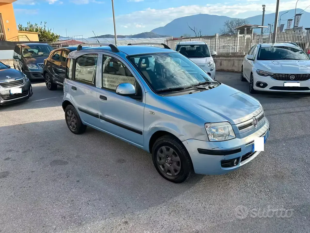 Usata Fiat Panda 75 CV (55 kW) 2011 Bluazzurro Utilitaria