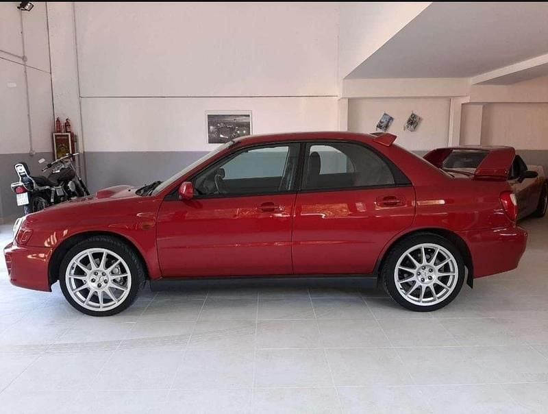 Usata Subaru Impreza 218 CV (160 kW) 2002 Rosso Berlina