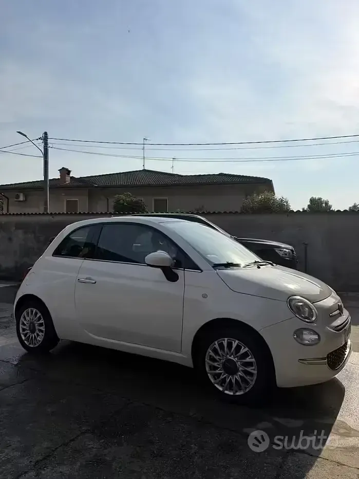 Usata Fiat 500 69 CV (50 kW) 2016 Bianco Berlina