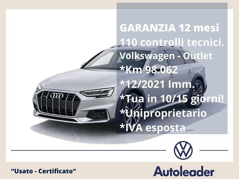 Usata Audi A4 Allroad Business 204 CV (150 kW) 2021 Argento Station wagon