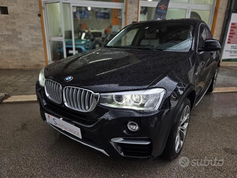 Usata BMW X4 M Sport 190 CV (139 kW) 2015 Nero SUV