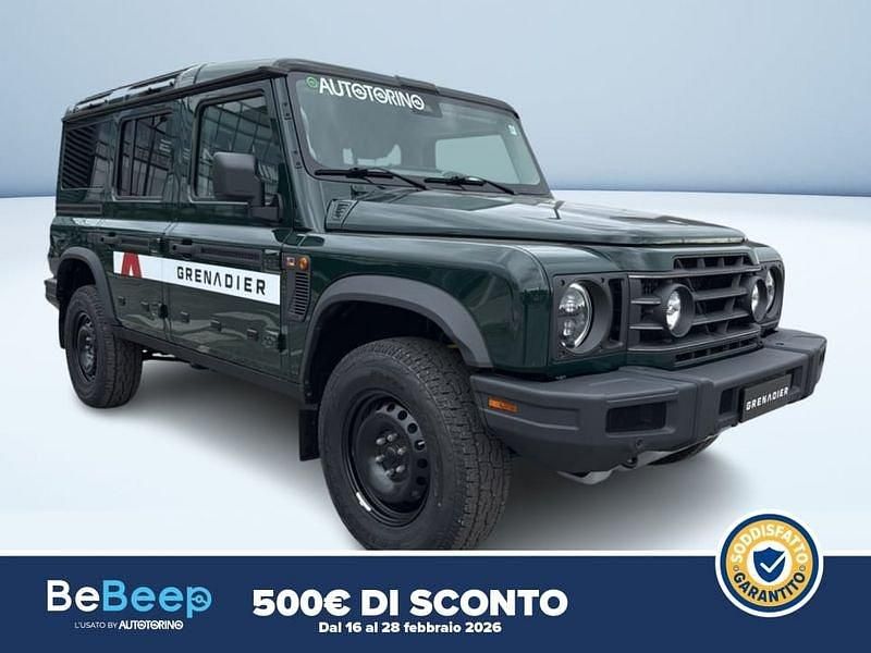 Nuova Ineos Grenadier 249 CV (183 kW) 2025 Nero pastello Station wagon