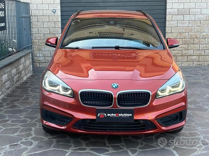Usata BMW 216 Active Tourer Sport Line 116 CV (85 kW) 2018 Arancione Monovolume