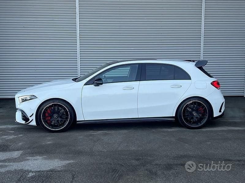 Usata Mercedes A45 AMG Premium 421 CV (309 kW) 2021 Bianco Berlina