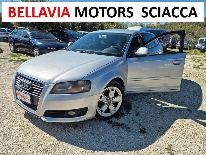Usata Audi A3 140 CV (102 kW) 2009 Grigio Utilitaria