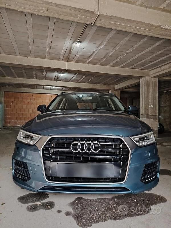Usata Audi Q3 120 CV (88 kW) 2018 Blu SUV
