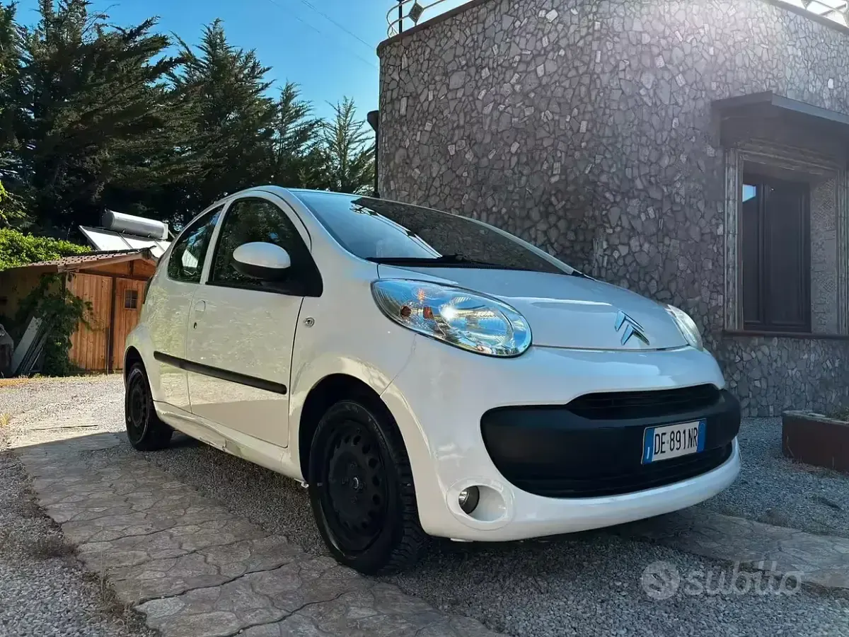 Usata Citroën C1 68 CV (50 kW) 2007 Bianco Utilitaria