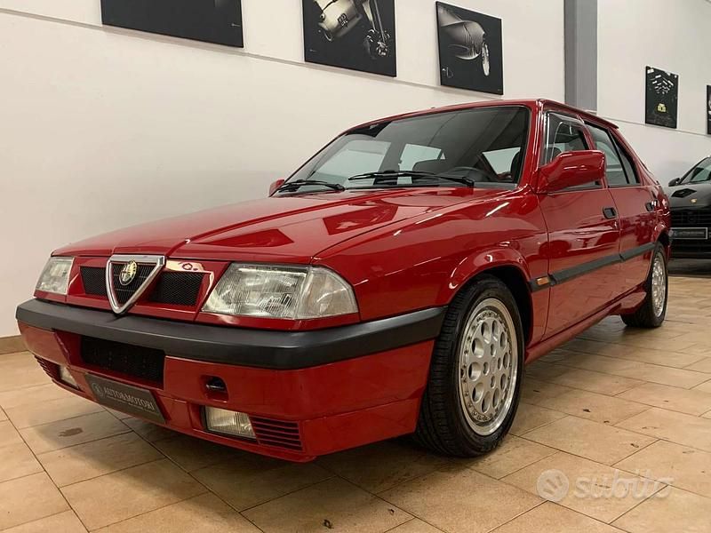 Usata Alfa Romeo 33 Quadrifoglio Verde 132 CV (97 kW) 1991 Rosso Berlina
