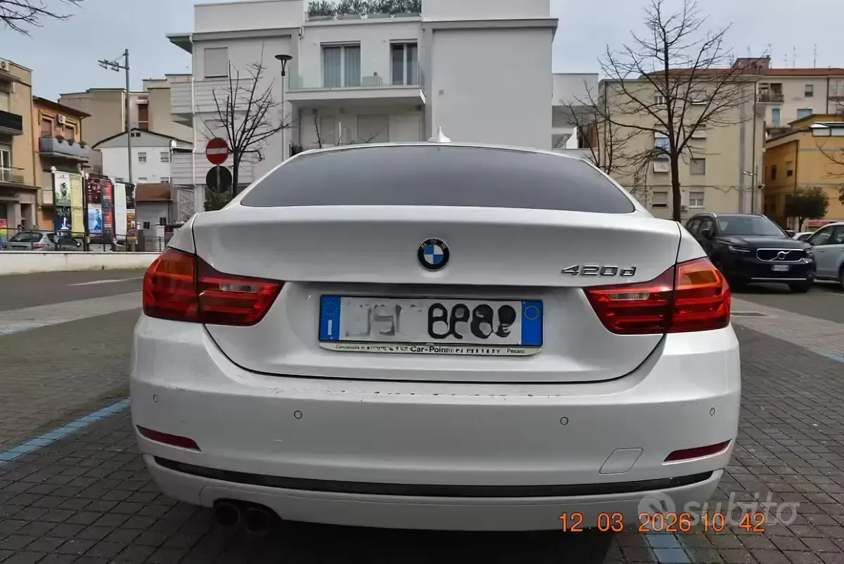 Usata BMW 420 Luxury Line 190 CV (139 kW) 2017 Bianco Coupé
