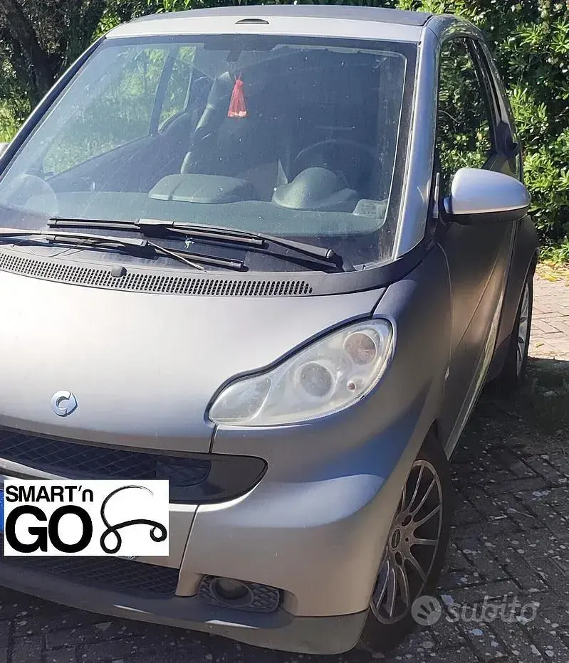 Brugt Smart ForTwo Cabrio 71 HK (52 kW) 2010 Grå Cabriolet