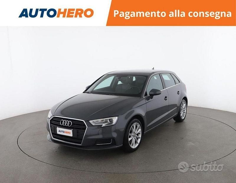Grigio Usata 2016 Audi A3 Design Tre volumi | 15.299 € (Ottimo prezzo) - Immagine 1/2