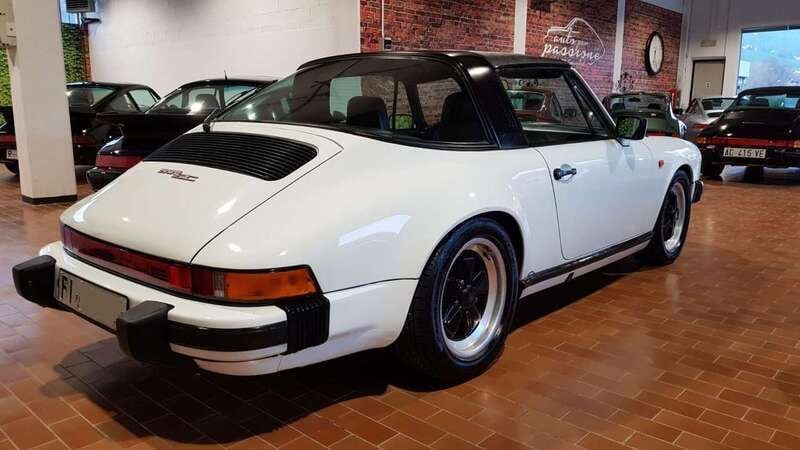 Usata Porsche 911 204 CV (150 kW) 1983 Bianco Cabrio
