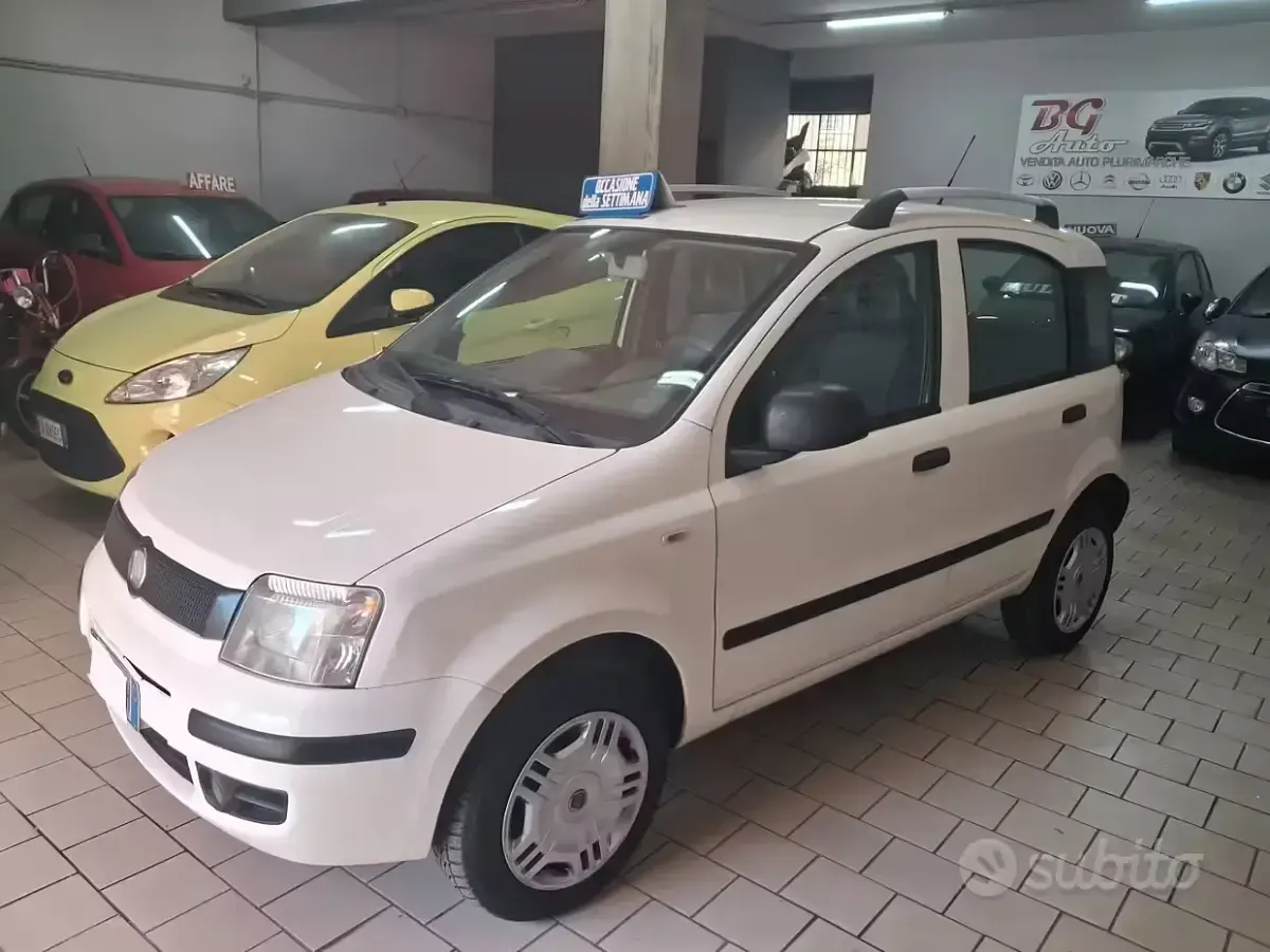 Usata Fiat Panda 69 CV (50 kW) 2012 Bianco Utilitaria
