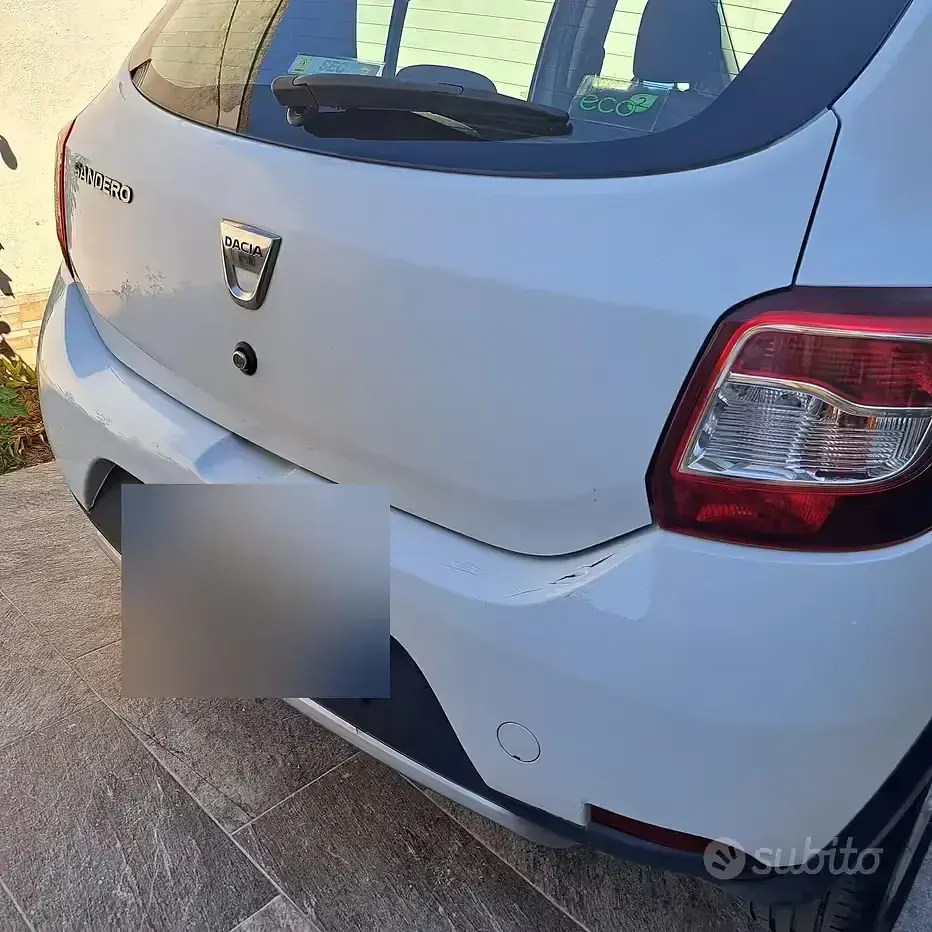 Usata Dacia Sandero Stepway 90 CV (66 kW) 2016 Bianco SUV