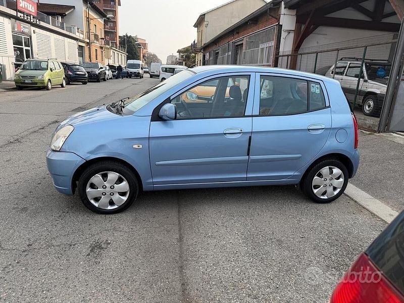 Usata Kia Picanto 65 CV (47 kW) 2005 Blu Utilitaria