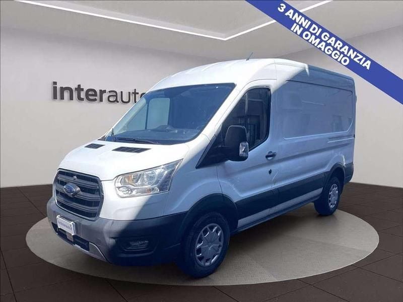 Bianco pastello Usata 2021 Ford Transit Trend Tre volumi | 15.195 € (Super prezzo) - Immagine 1/4