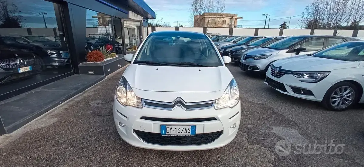 Usata Citroën C3 82 CV (60 kW) 2015 Bianco Berlina