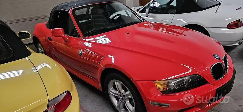 Usata BMW Z3 118 CV (86 kW) 2002 Rosso Cabrio