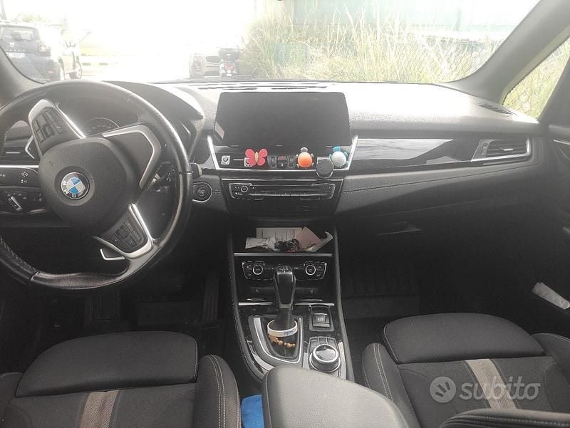 Usata BMW 218 Active Tourer Efficient Dynamics 2017 Bianco Monovolume