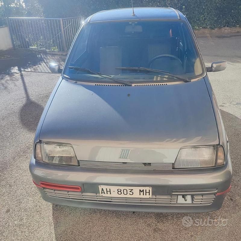Usata Fiat Cinquecento 70 CV (51 kW) 1995 Grigio Utilitaria