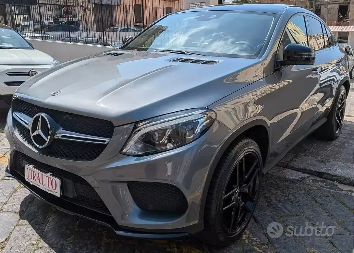 Usata Mercedes GLE350 Premium 258 CV (189 kW) 2018 Grigio Coupé