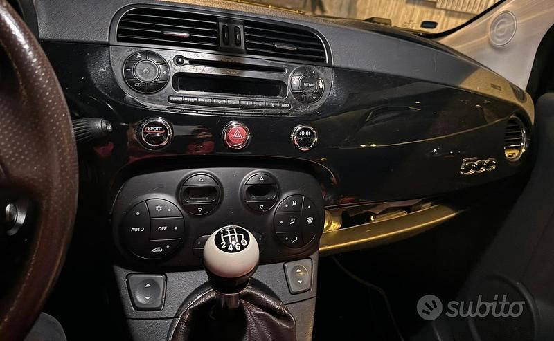 Usata Fiat 500 100 CV (73 kW) 2007 Nero Utilitaria