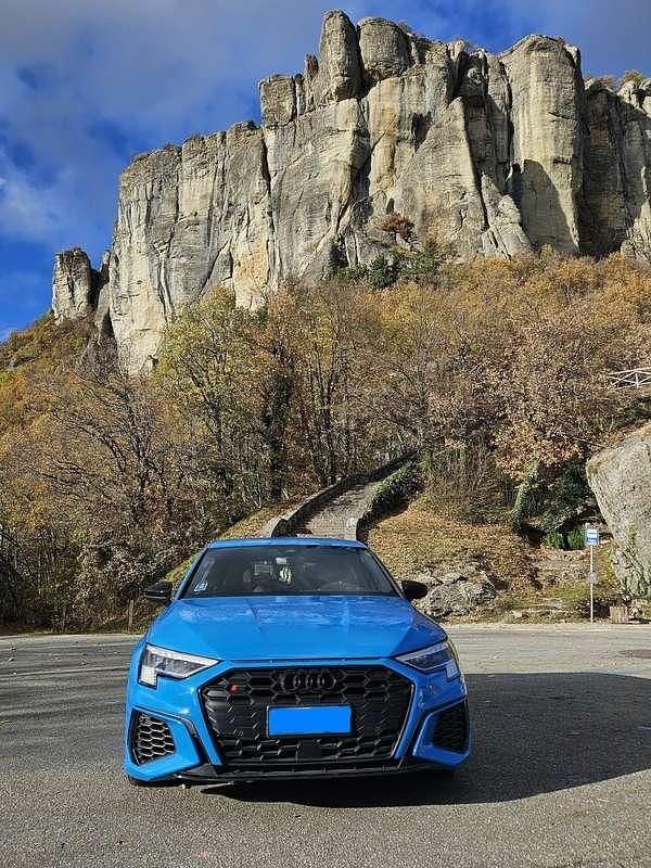 Usata Audi S3 Ambiente 310 CV (228 kW) 2020 Blu/azzurro Berlina