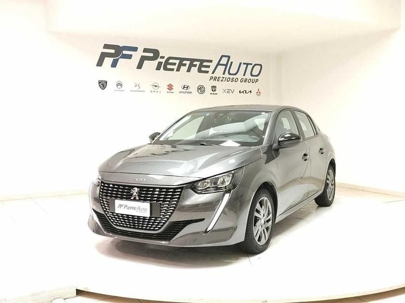 Usata Peugeot 208 Active 100 CV (73 kW) 2021 Grigio Utilitaria