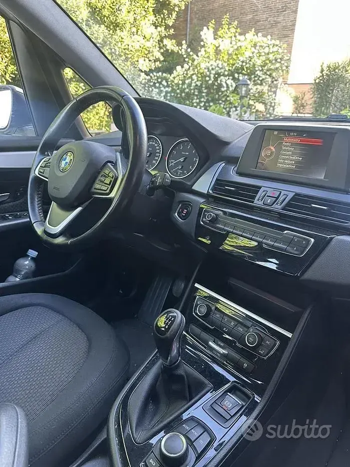 Usata BMW 214 95 CV (69 kW) 2015 Bianco Monovolume