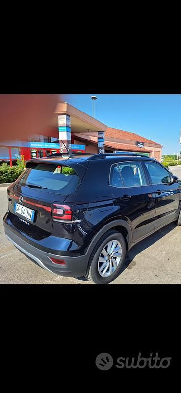 Usata VW T-Cross Style 110 CV (80 kW) 2021 Nero SUV