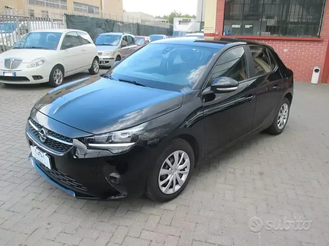 Usata Opel Corsa Edition 75 CV (55 kW) 2020 Nero Utilitaria