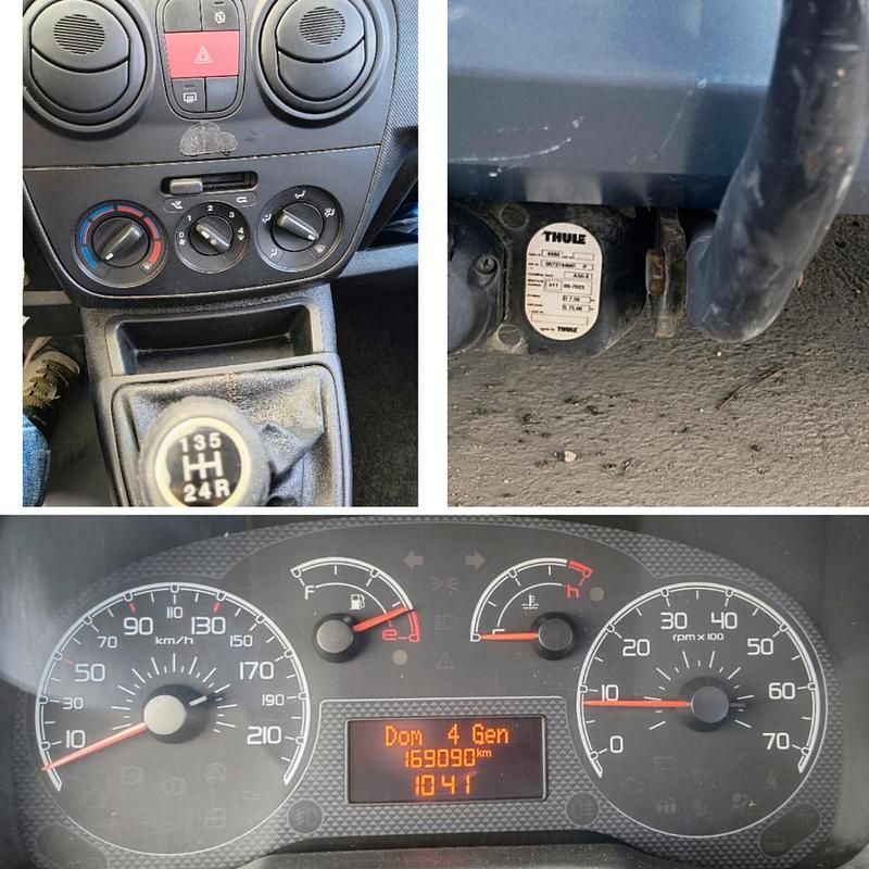 Usata Fiat Qubo Dynamic 75 CV (55 kW) 2012 Blu Monovolume