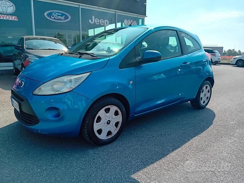Usata Ford Ka 69 CV (50 kW) 2012 Blu Utilitaria