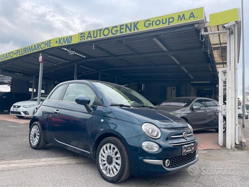 Blu/azzurro Usata 2024 Fiat 500 Dolcevita Tre volumi | 12.990 € (Ottimo prezzo) - Immagine 1/4